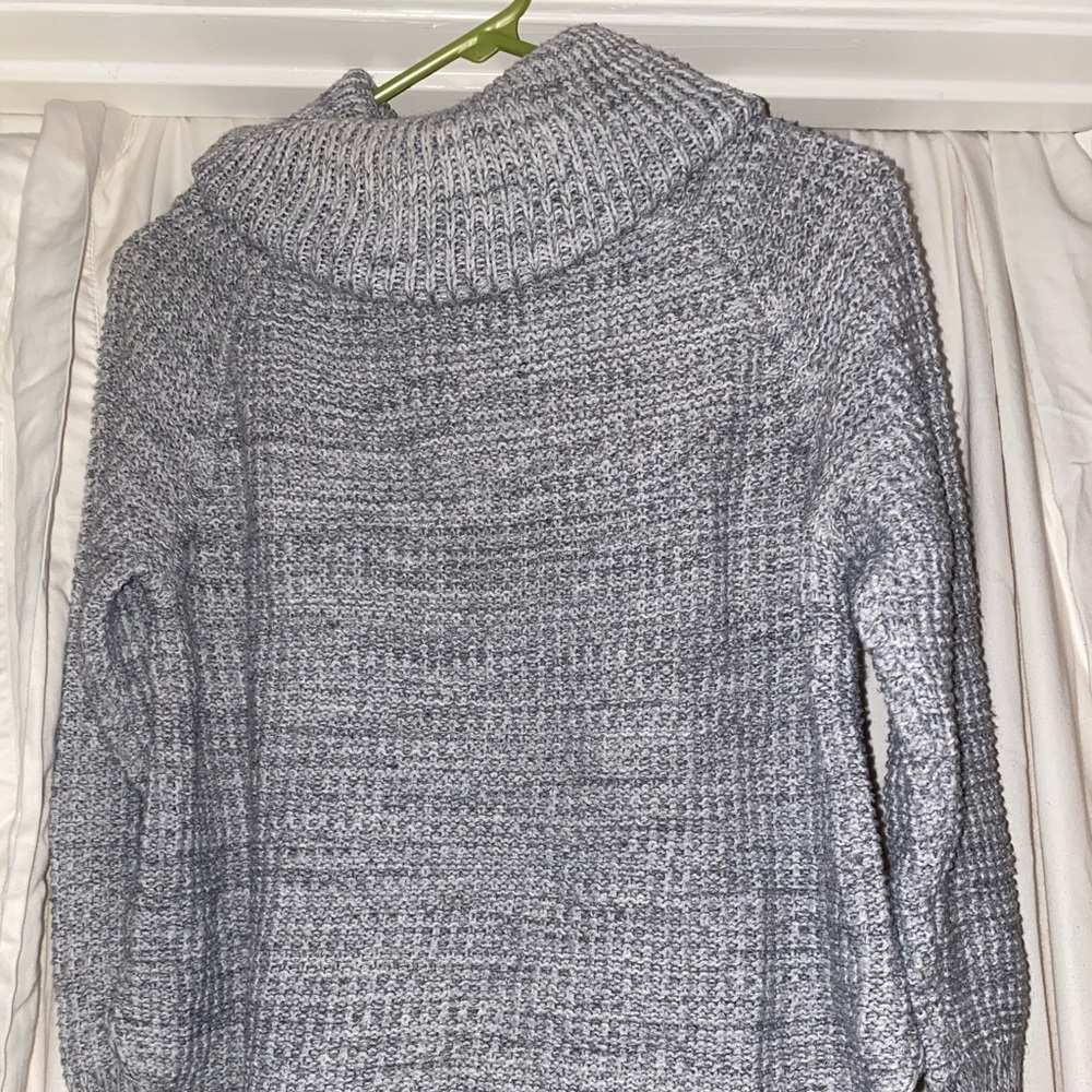 Grey Turtle Neck Sweater
